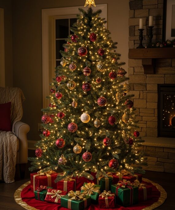 6 Feet Christmas Tree  Pre Lit