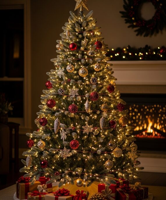 6 Feet Christmas Tree  Pre Lit