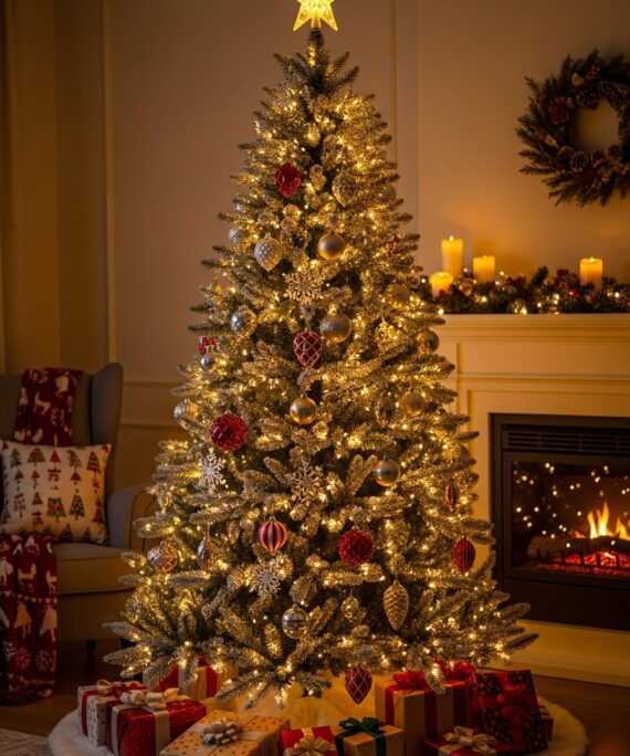 7 Feet Christmas Tree  Pre Lit