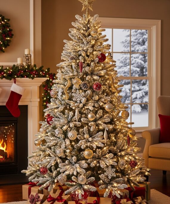 7 Feet Christmas Tree  Pre Lit